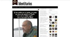 Desktop Screenshot of identitarios.es